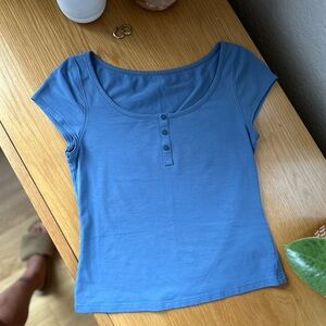 Lululemon Cap sleeve Henley Size M